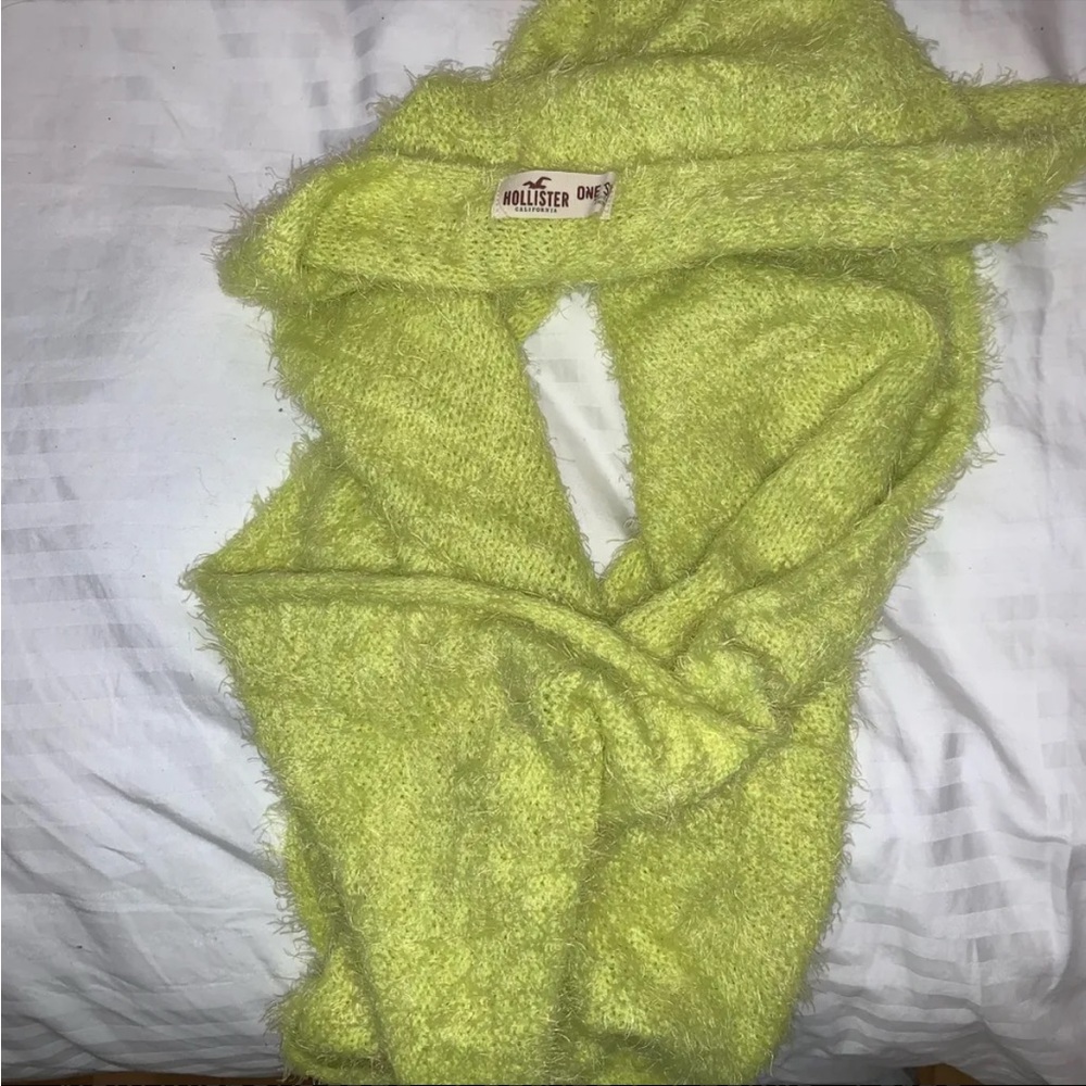 NWOT Hollister neon infinity scarf